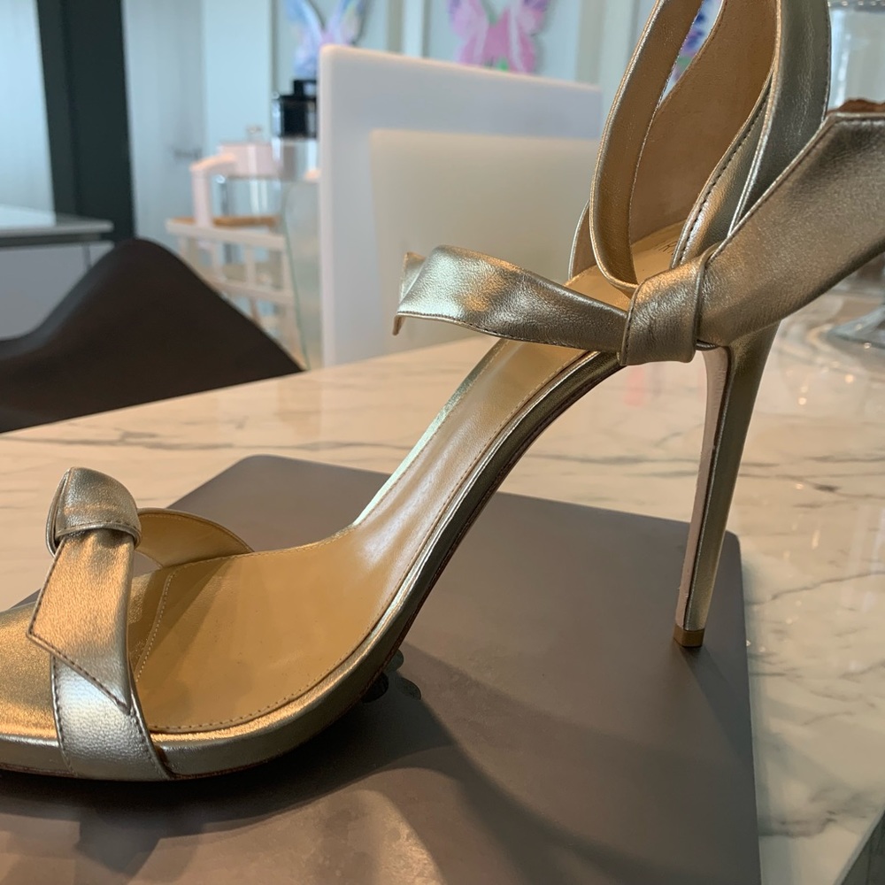 Alexandre Birman Gold Heels